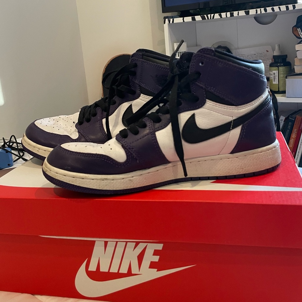 Jordan 1 court purple og high